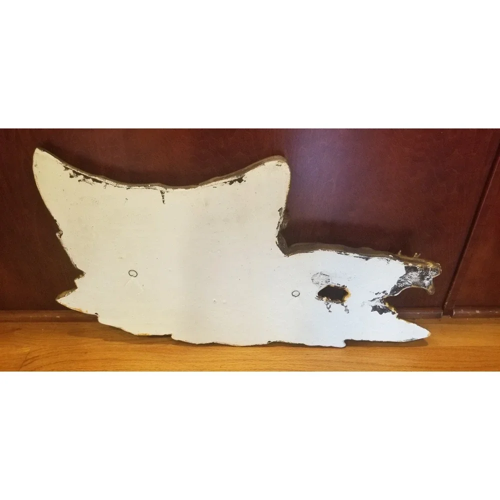 Oregon Trail Wall Chackware Plaque Numbered 1520